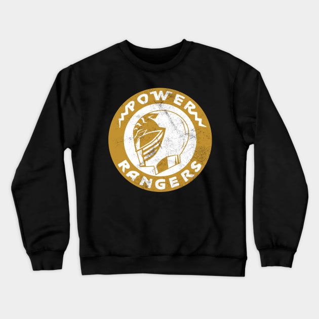 white ranger Crewneck Sweatshirt by creativespero